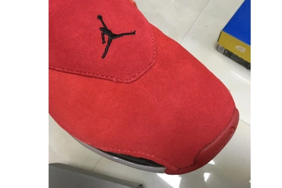 18“ JORDAN SUEDE” RED AIR AA2494-601 AA2494-601 0826